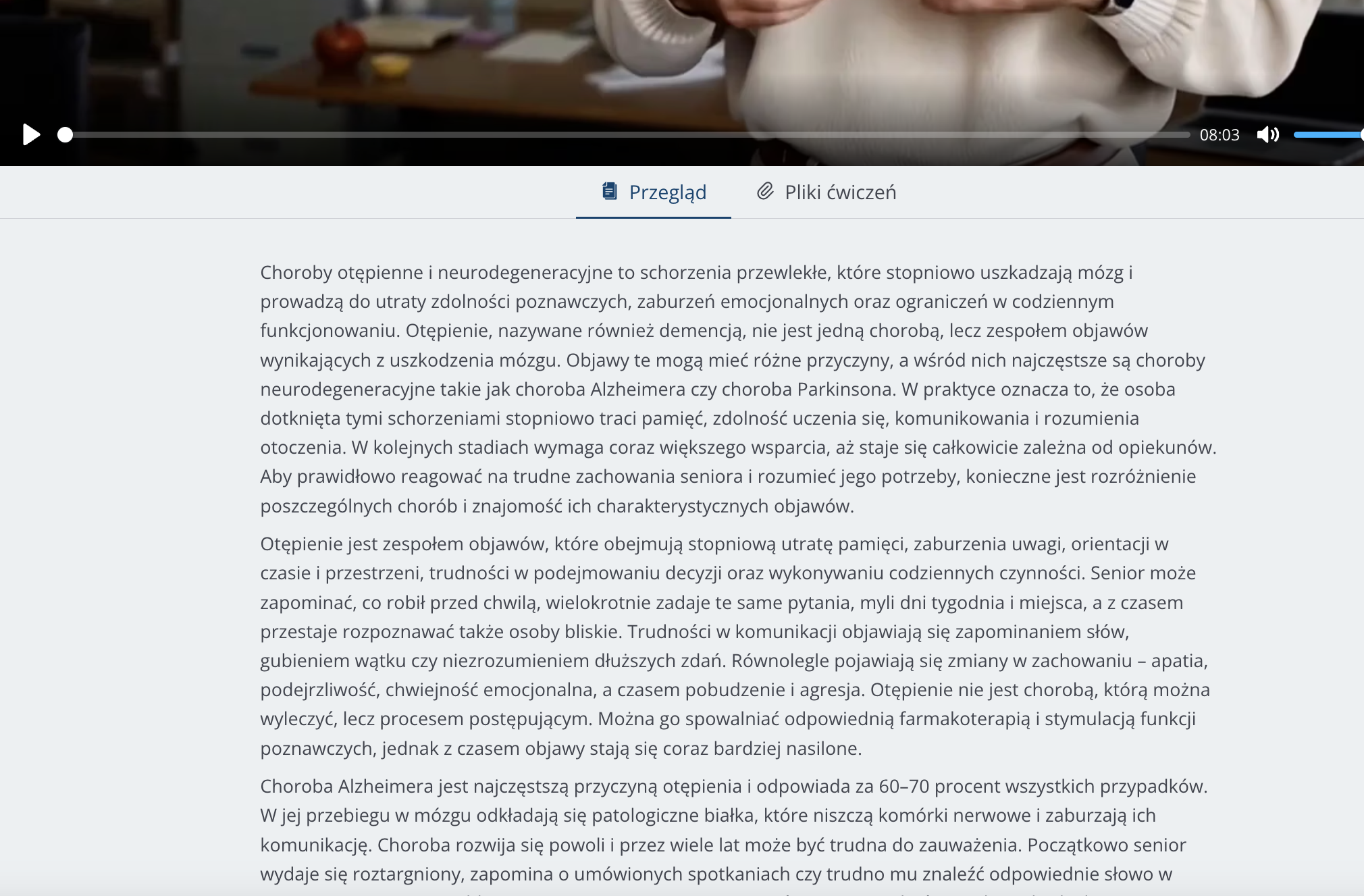 Opiekun Osób Starszych